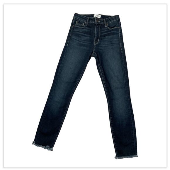 Parker Smith Jeans Womens Size 26 Skinny Ankle Crop Stretch Denim Pants - Picture 1 of 14